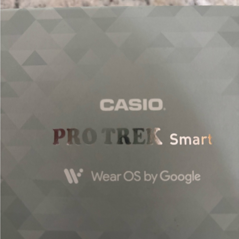 Casio Pro Trek Smart with Wear OS